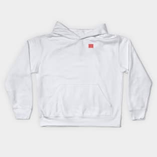 Red Rectangle Kids Hoodie